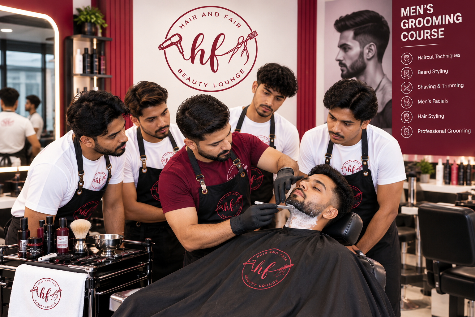 HF Beauty Lounge – Men’s Grooming Course Abu Dhabi